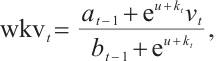 Mathematical equation