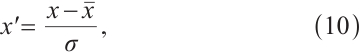 Mathematical equation