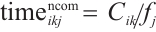 Mathematical equation