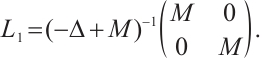 Mathematical equation