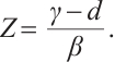 Mathematical equation