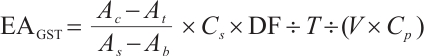 Mathematical equation