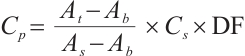Mathematical equation