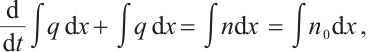 Mathematical equation