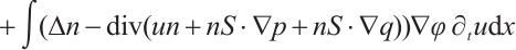 Mathematical equation