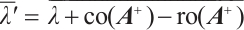 Mathematical equation