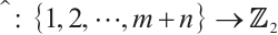 Mathematical equation