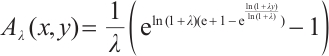 Mathematical equation