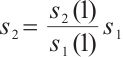 Mathematical equation