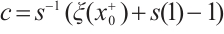 Mathematical equation