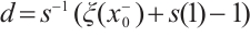 Mathematical equation