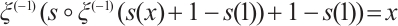 Mathematical equation