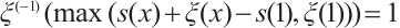 Mathematical equation