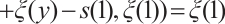 Mathematical equation