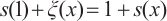 Mathematical equation