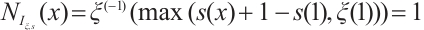 Mathematical equation
