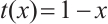 Mathematical equation